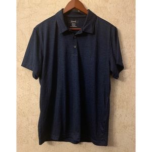 Alfani Stretch Short Sleeve  Men Polo Shirt Size Medium